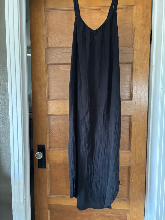 OLD NAVY Dresses & Skirts - WOMENS BLACK MAXI GAUZY DRESS